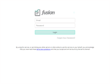 Tablet Screenshot of login.fusionwebclinic.com